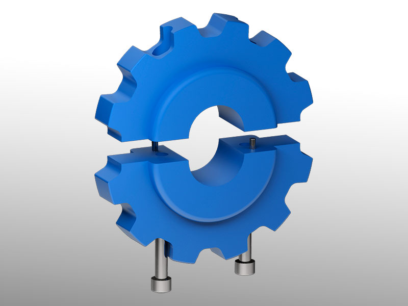 Split idler wheel 12 teeth - Part.592